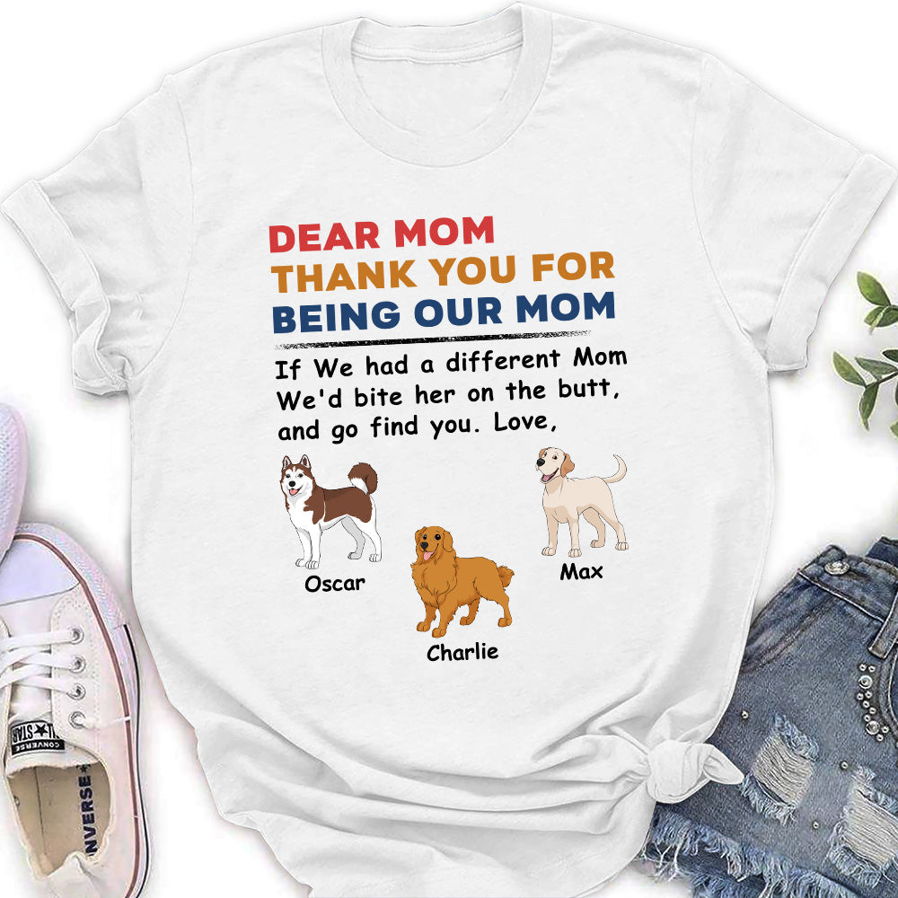 Dogs Bite You - Personalized Custom Women's T-shirt