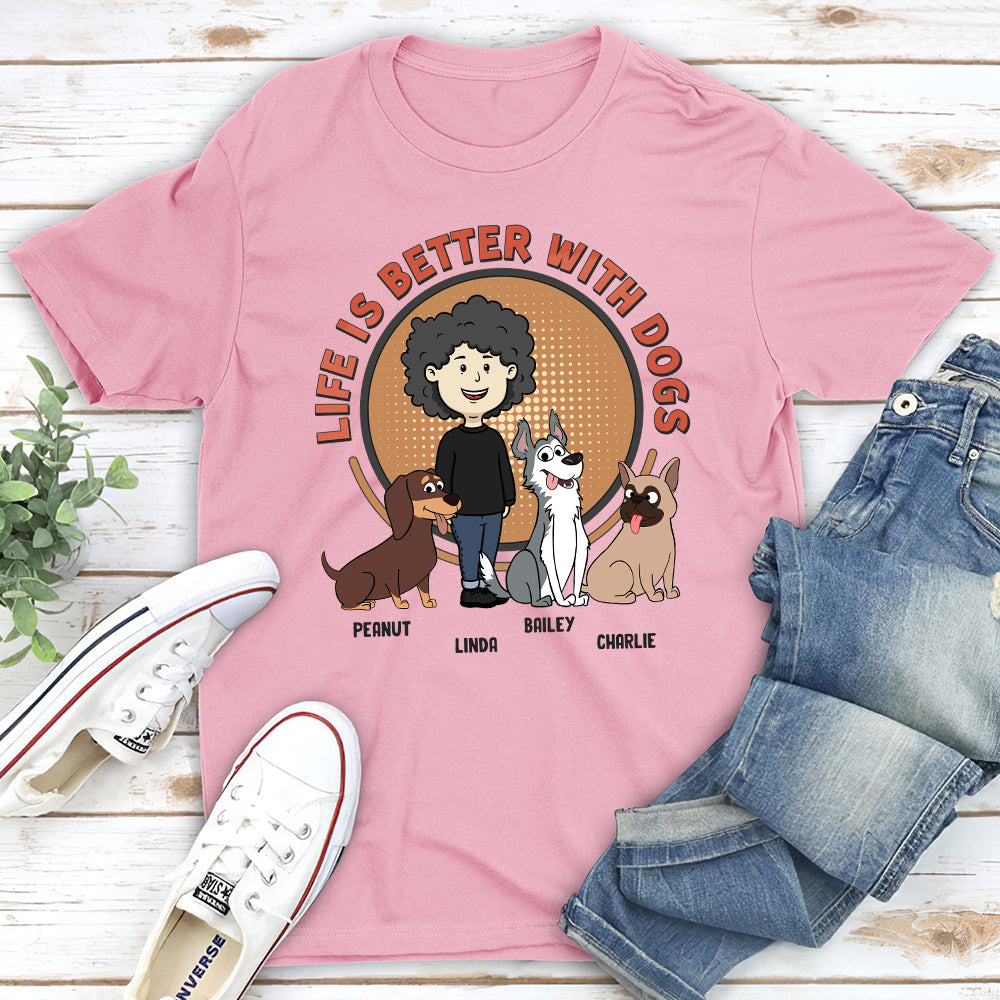 Life Is Better - Personalized Custom Unisex T-shirt