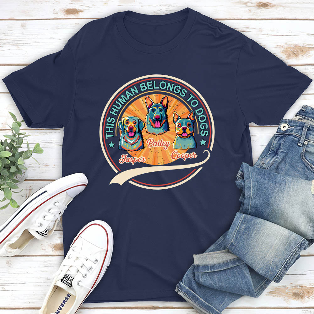 Human Belongs Popart - Personalized Custom Premium T-shirt