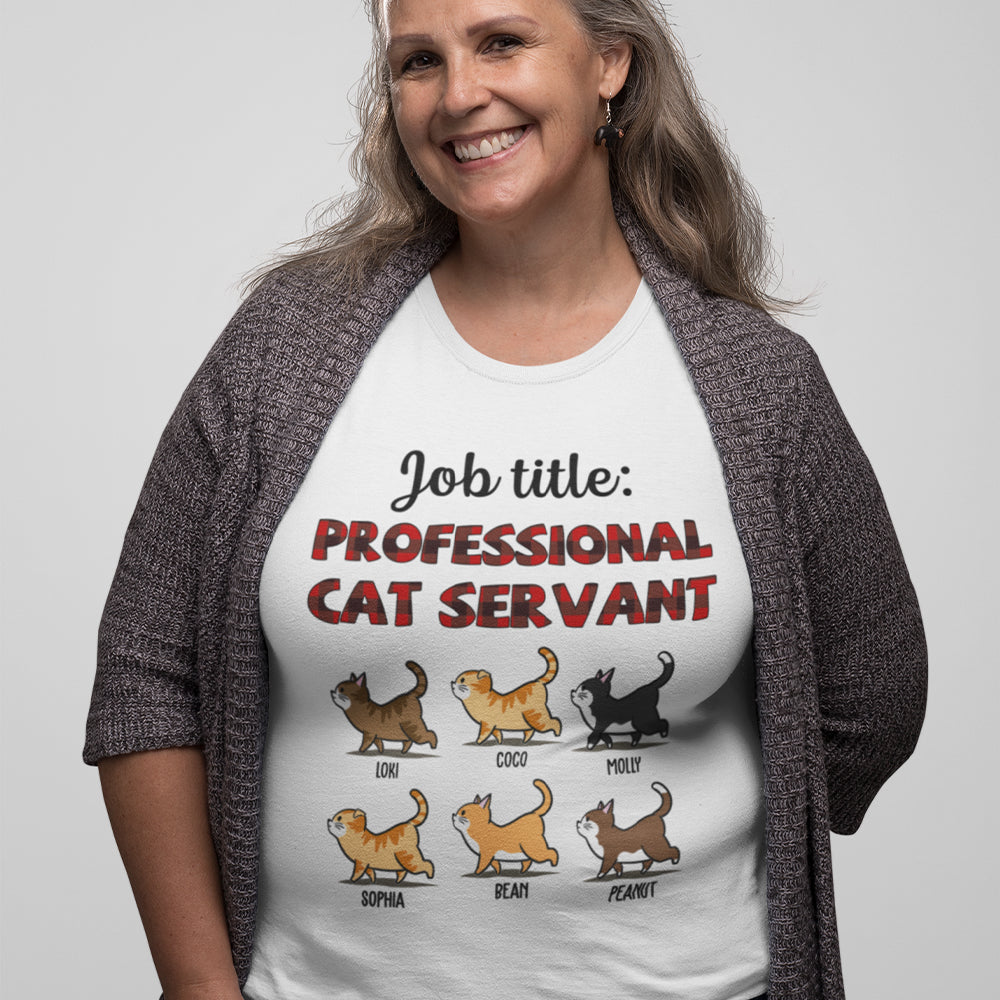 Professional Cat Servant - Personalized Custom Unisex T-shirt