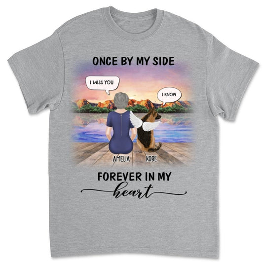 Once By My Side Speech Sunset - Personalized Custom Unisex T-shirt