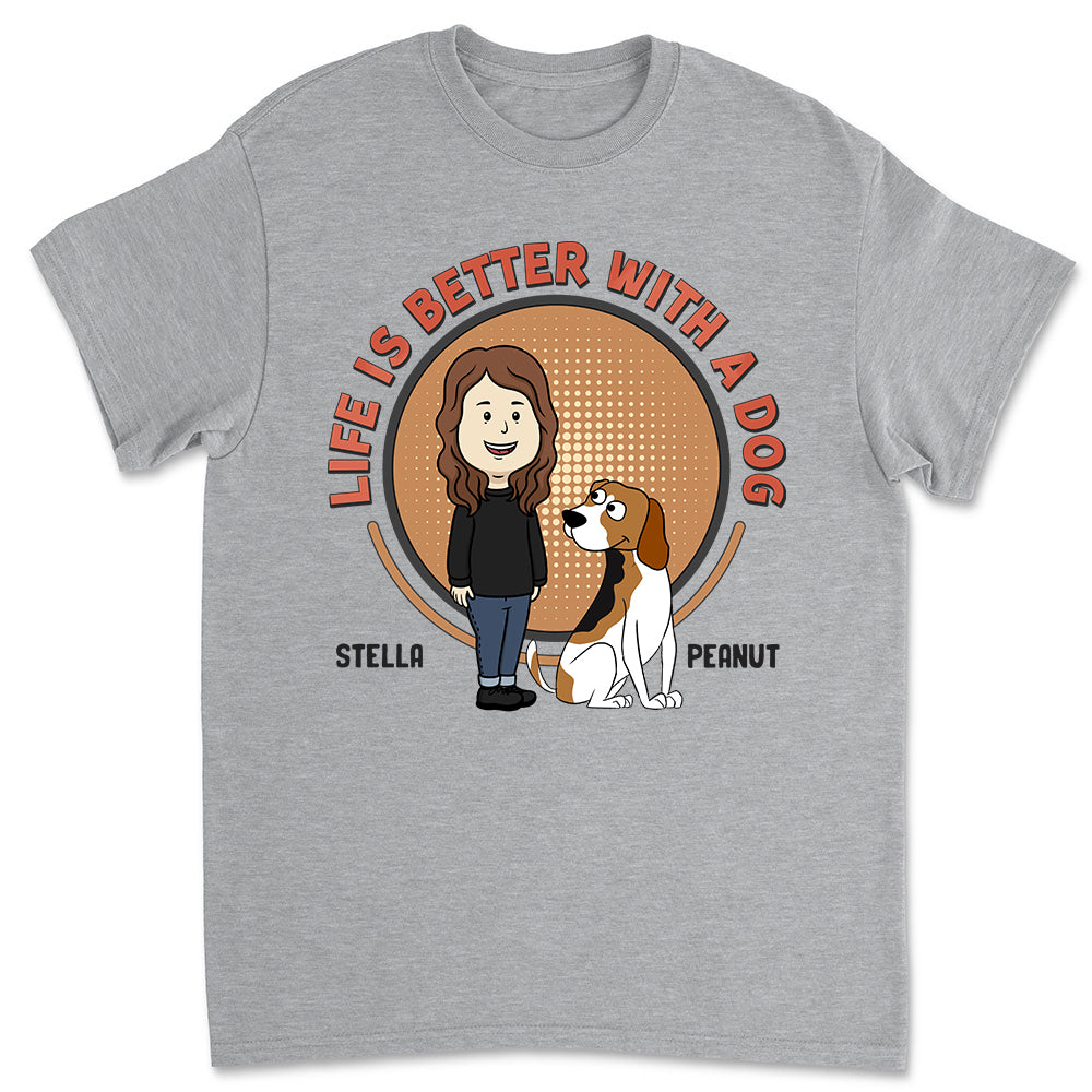 Life Is Better - Personalized Custom Unisex T-shirt