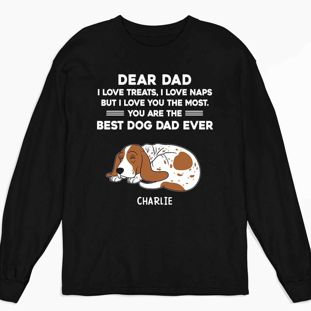 Great Job My Dad - Personalized Custom Long Sleeve T-shirt