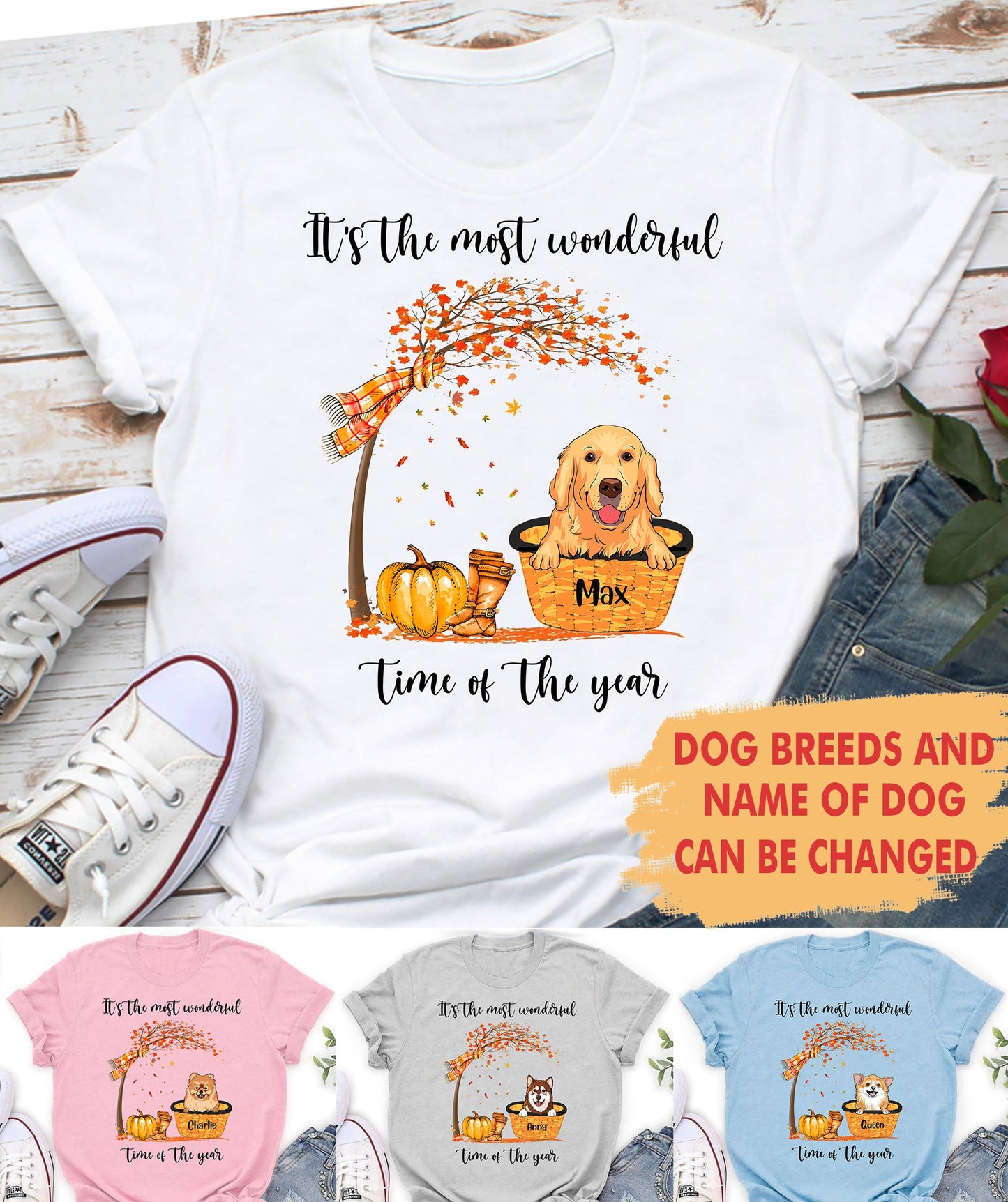 Wonderful Time Of The Year - Personalized Custom Classic T-shirt