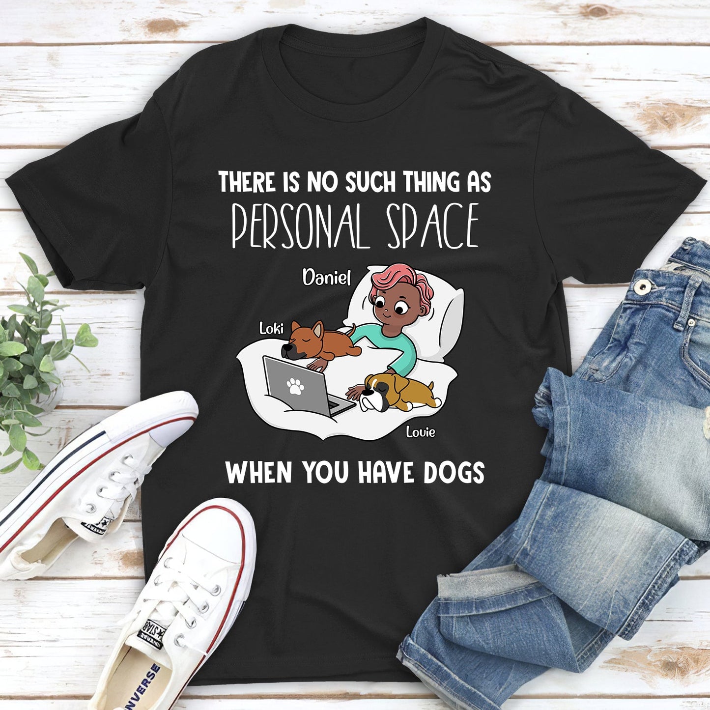 Personal Space - Personalized Custom Unisex T-shirt