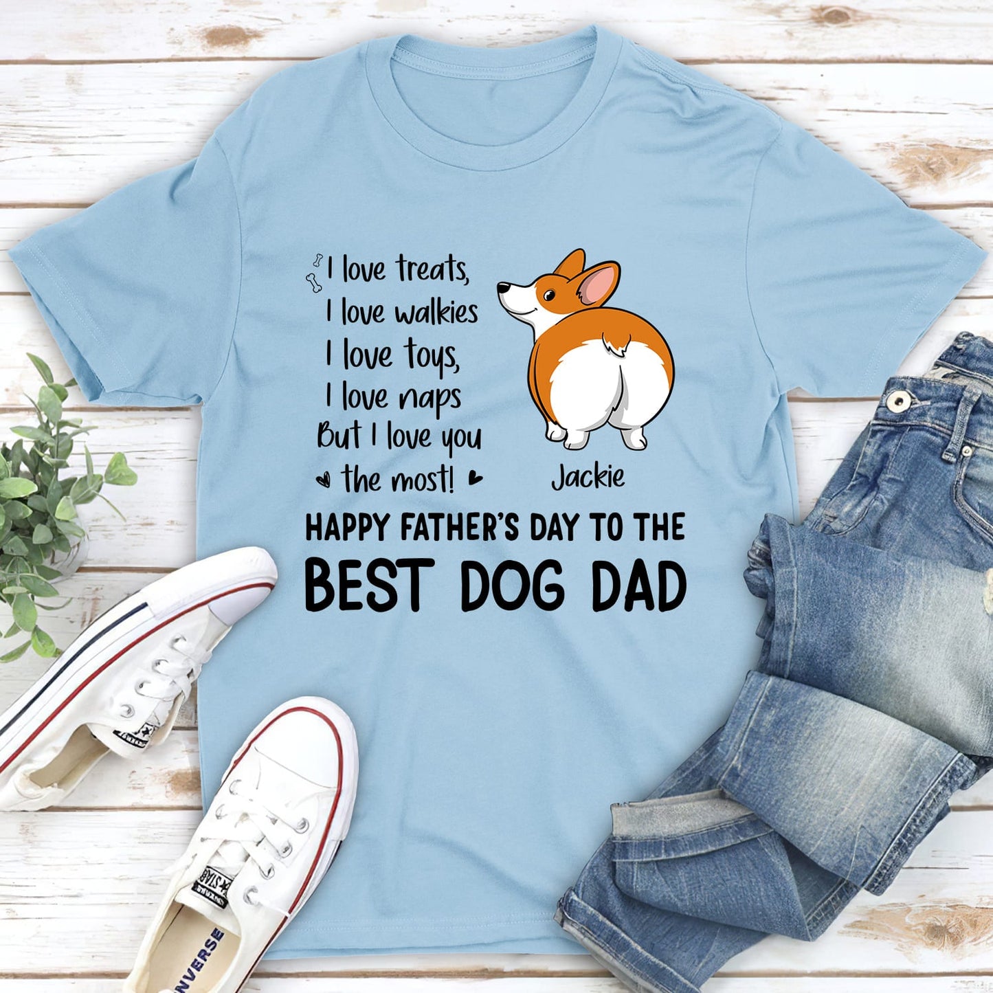 I Love You The Most - Personalized Custom Unisex T-shirt