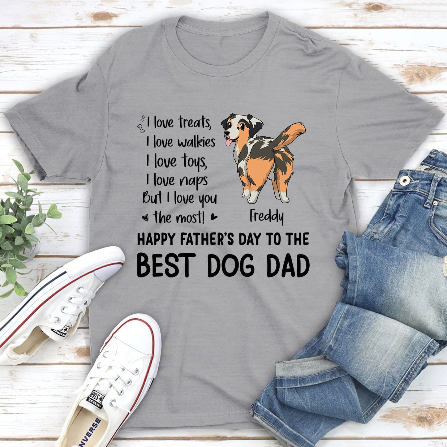 I Love You The Most - Personalized Custom Unisex T-shirt