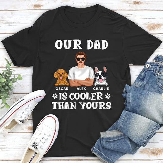 Cooler Dad - Personalized Custom Unisex T-shirt