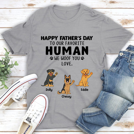 Favorite Human - Personalized Custom Unisex T-shirt