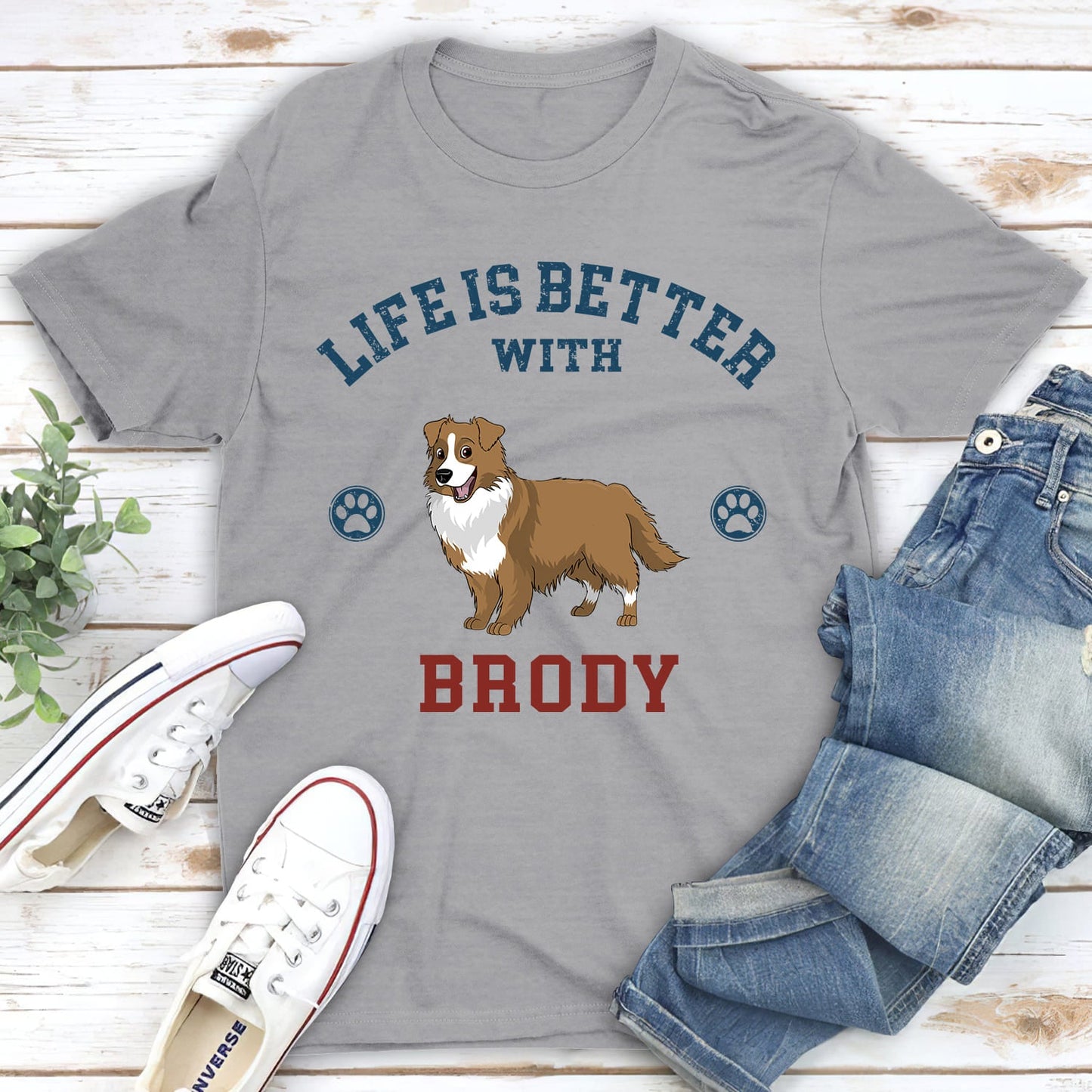 Life Is Better Retro - Personalized Custom Unisex T-shirt