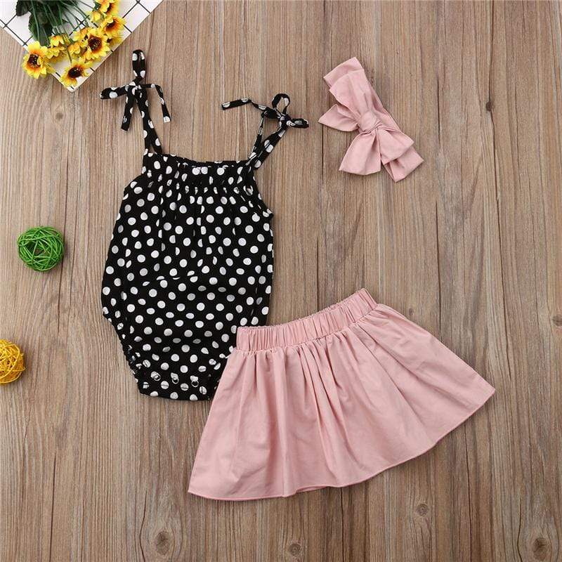 Girl's Clothing Baby Girls Sleeveless Outfit