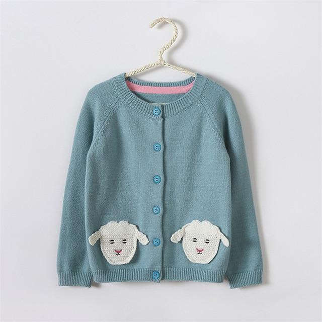 Boy's Clothing sky lue / 5 Cartoon Cashmere Knitted Sweaters