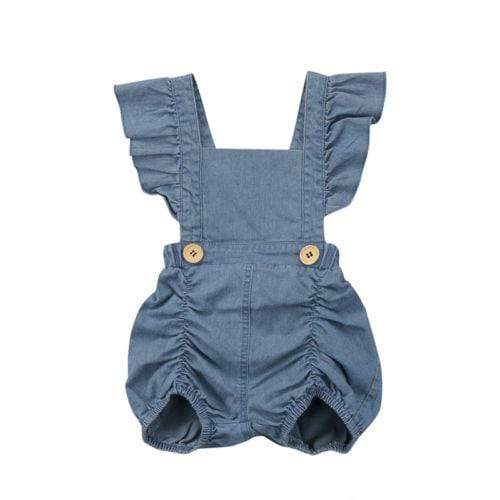 Girl's Clothing Ruffles Romper