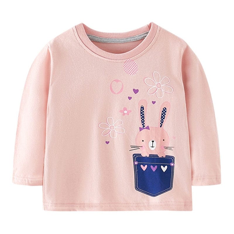 210433 photo / 90(2T) Long Sleeve Girls T-shirt