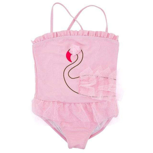 Girl's Clothing YY9016 / 8T Toddler Patterned Swimwear