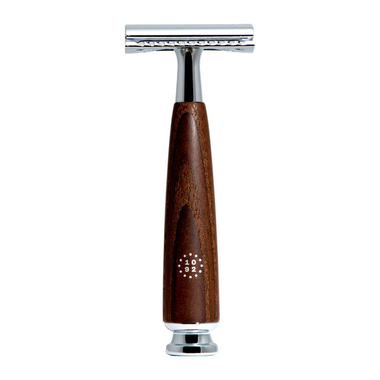 One Thousand & Ninety Two Double Edge Razor: Ash Wood