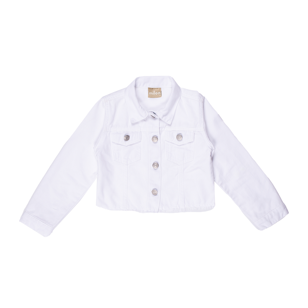 Milon White Jean Jacket