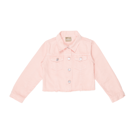 Milon Pink Veneza Jean Jacket