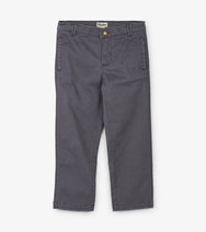 Hatley Grey Twill Pants