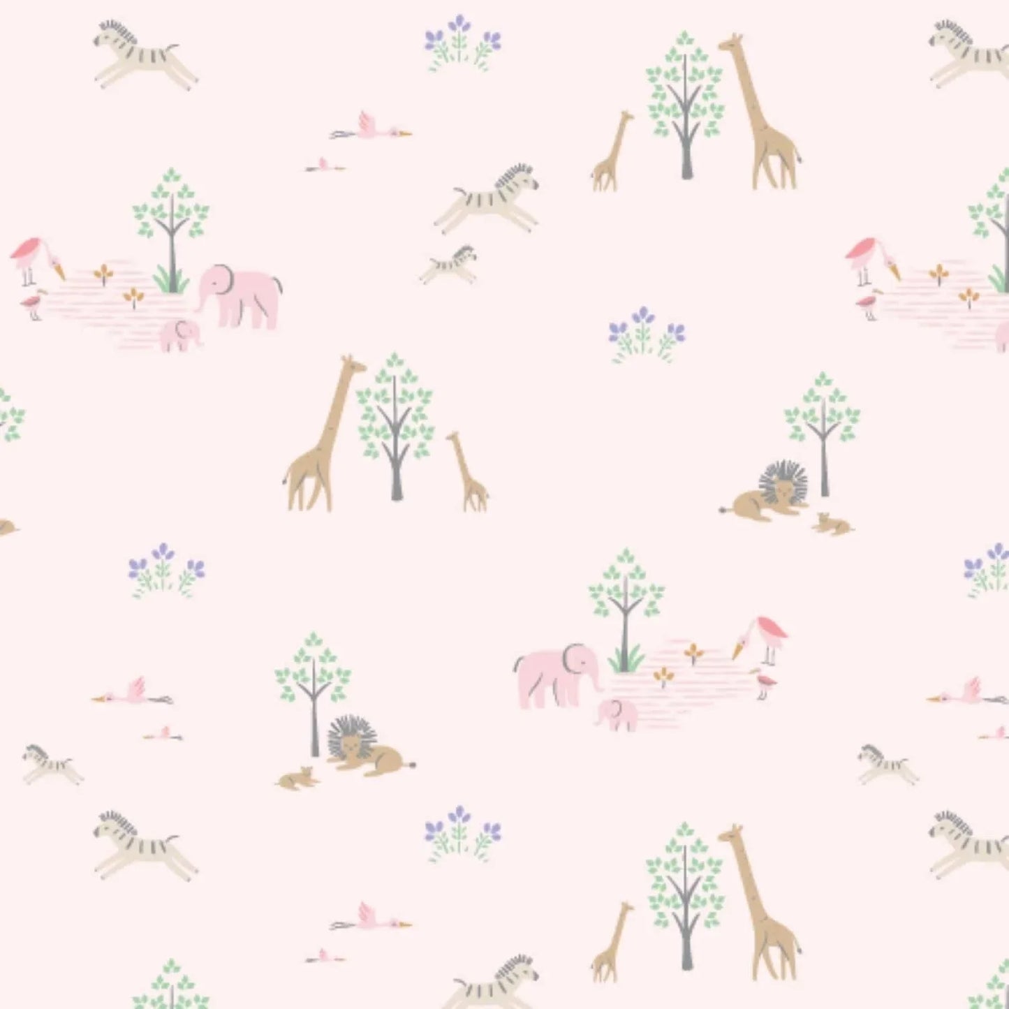 Pink Serene Safari Modal Magnetic Footie