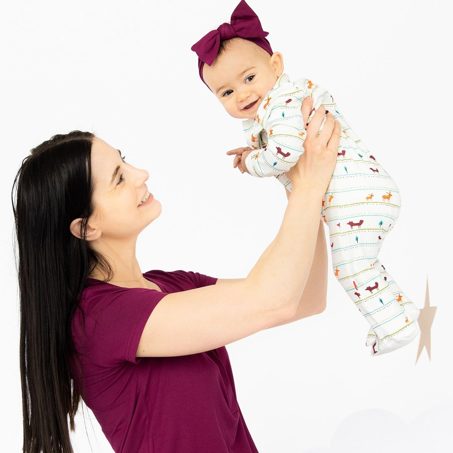 Magnetic Me River Crossing Organic Cotton Magnetic Parent Favorite Footie