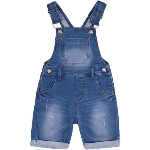 Milon Blue Denim Overalls For Boy