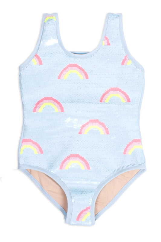Shade Critters One Piece Magic Flip Sequin- Rainbows