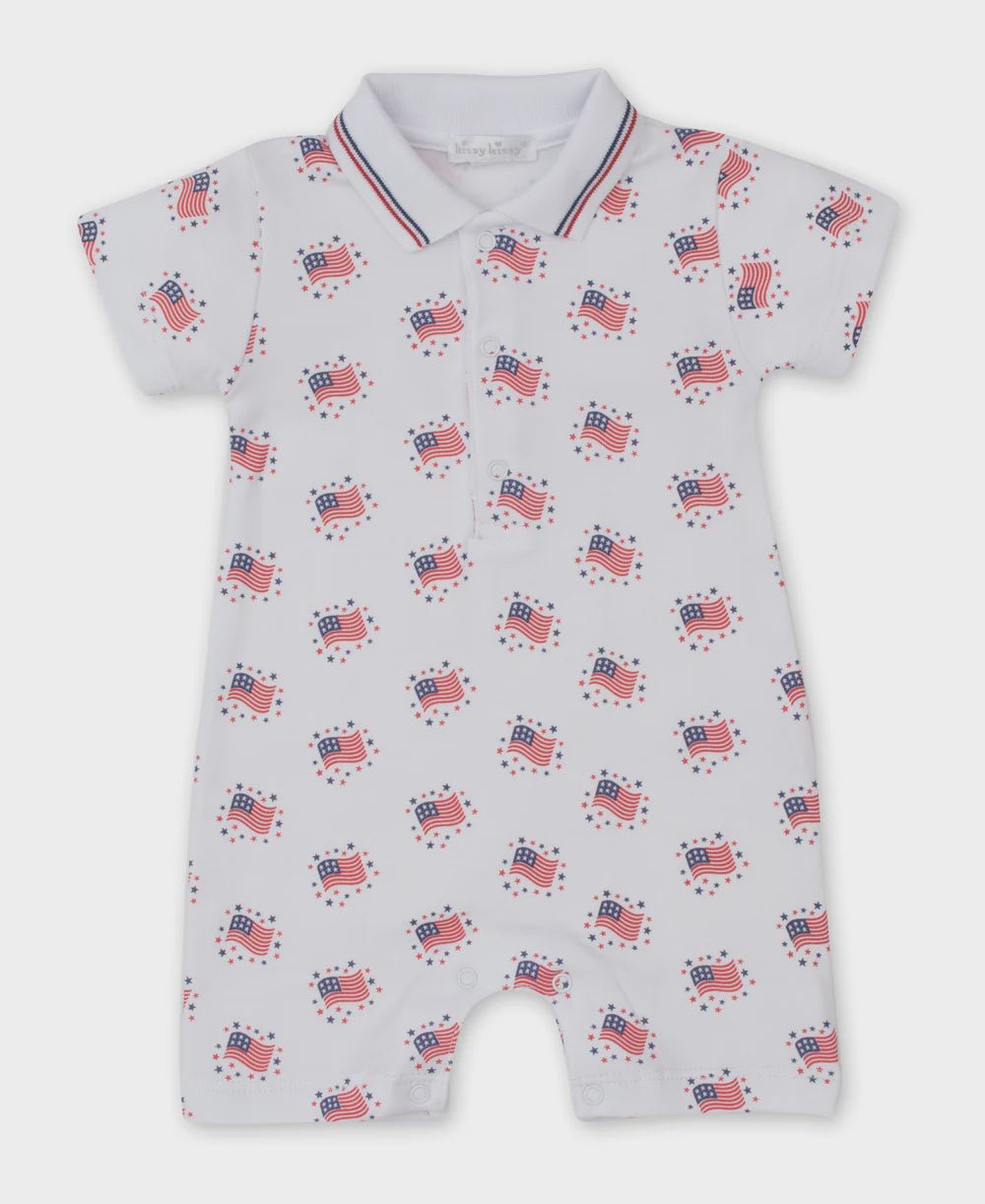 Short Boys Playsuit Essence Of America