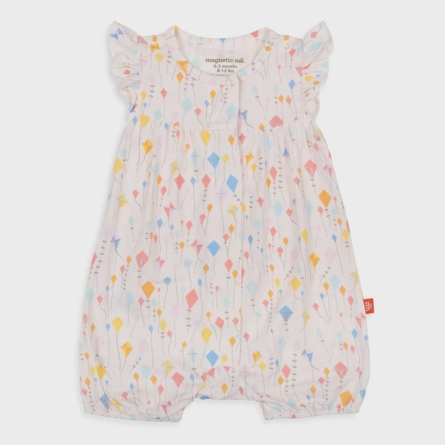 Skys The Limit Ruffle Romper