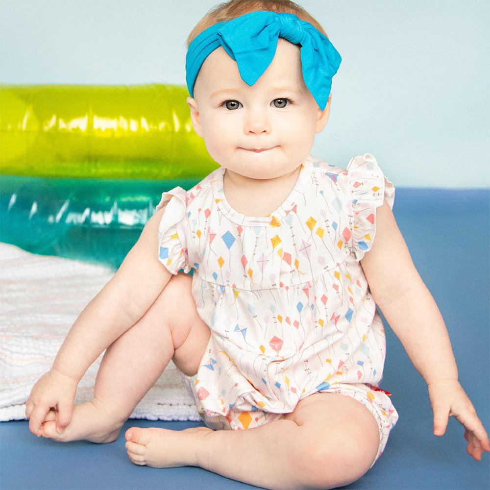 Skys The Limit Ruffle Romper