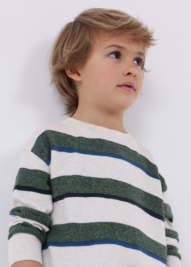 Striped Knit Sweater