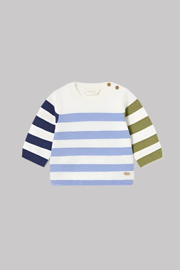 Striped Sweater Newborn - Lush Lemon - Children's Clothing - Mayoral - 8445865034548
