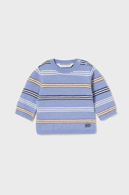 Striped Sweater Newborn - Lush Lemon - Children's Clothing - Mayoral - 8445865034616