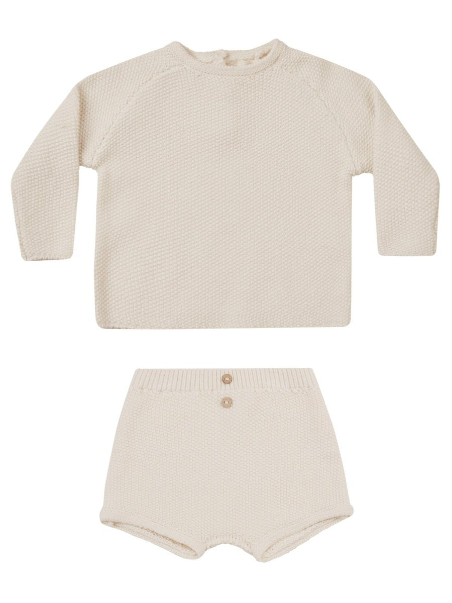 SUMMER KNIT SET, NATURAL