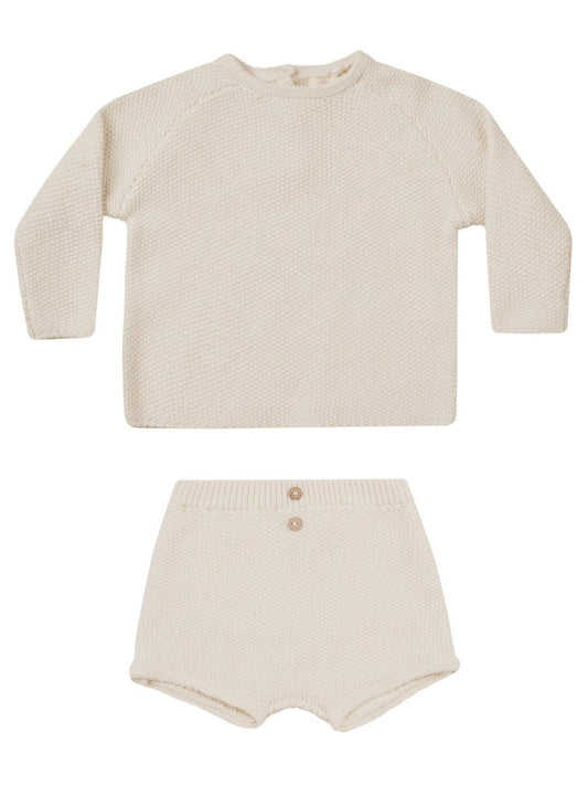 SUMMER KNIT SET, NATURAL