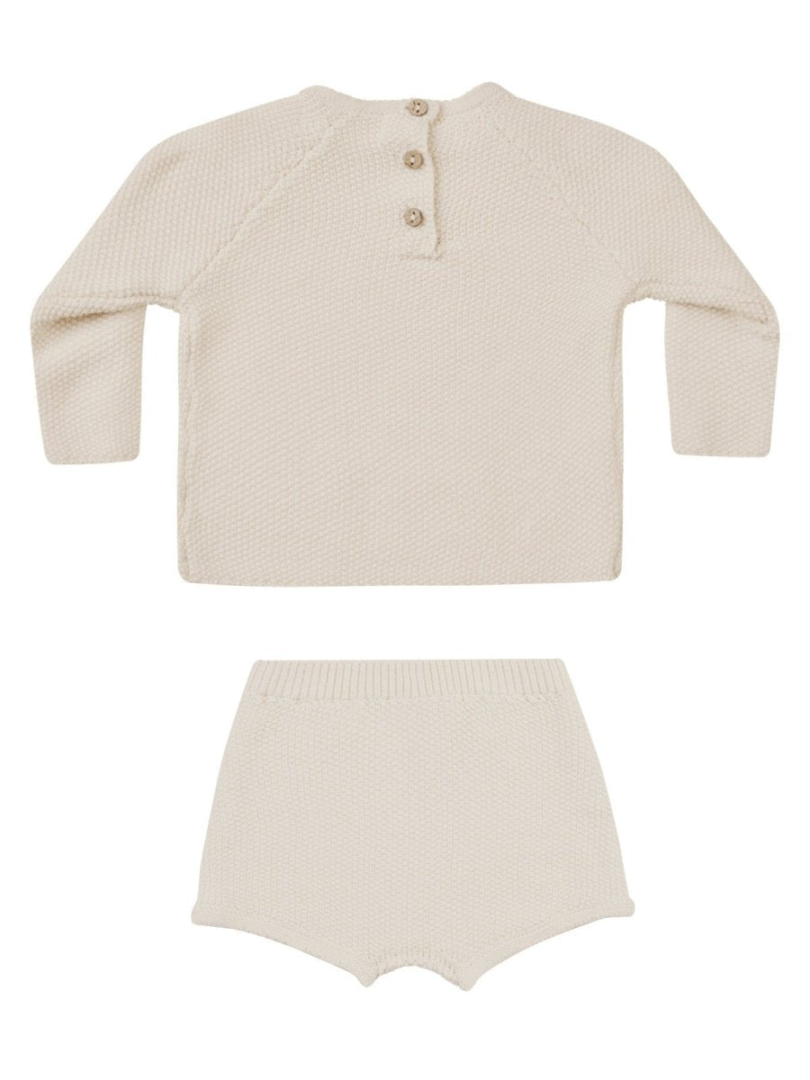 SUMMER KNIT SET, NATURAL