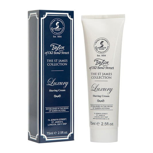 Taylor of Old Bond Street St. James Shaving Cream Tube, 75ml