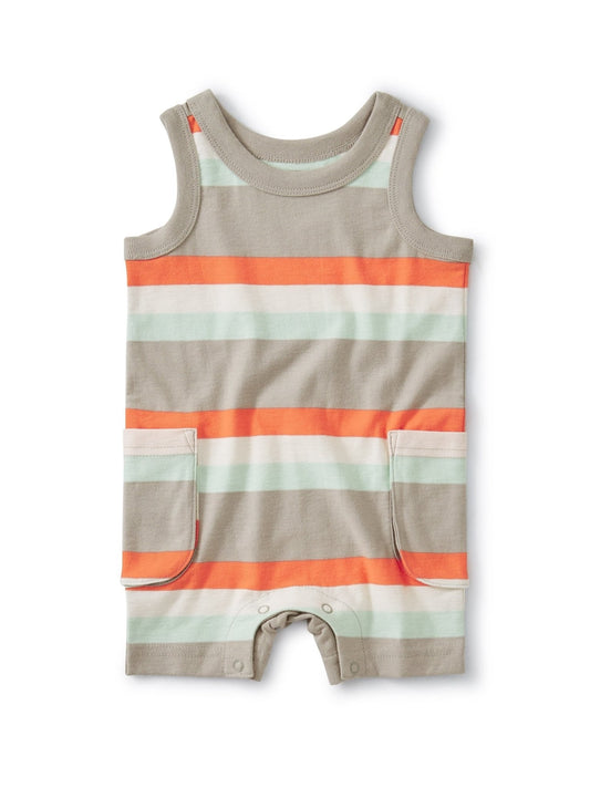 Tea Collection Cargo Pocket Tank Romper
