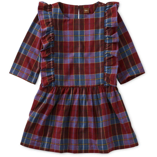 Tea Collection Family Plaid Ruffle Dress