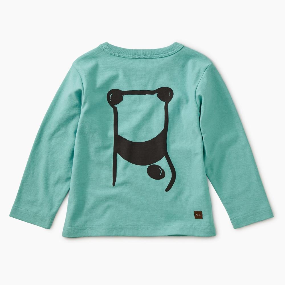 Tea Collection Panda Graphic Baby Tee