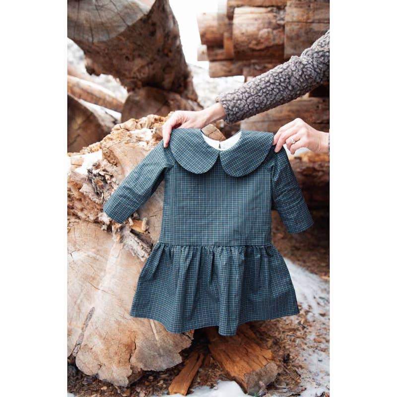 The Louise Green/Blue Plaid Dress