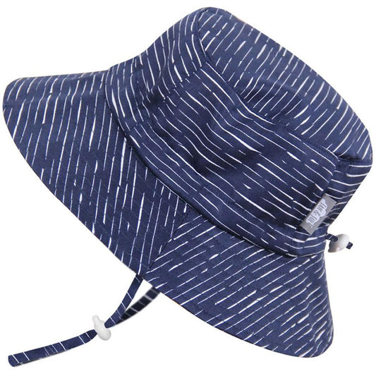 Twinklebelle Grow-With-Me Bucket Hat Navy Waves - Tadpole