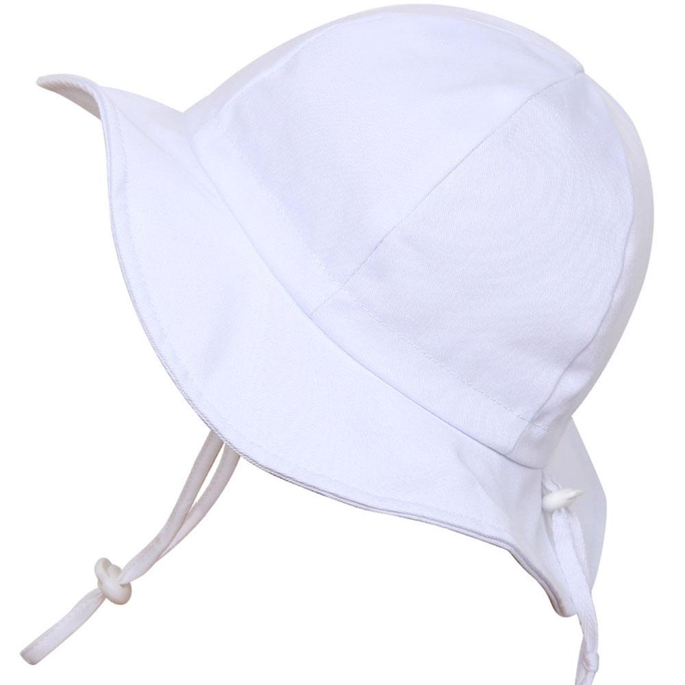 Twinklebelle Grow-With-Me Sun Hat White - Tadpole
