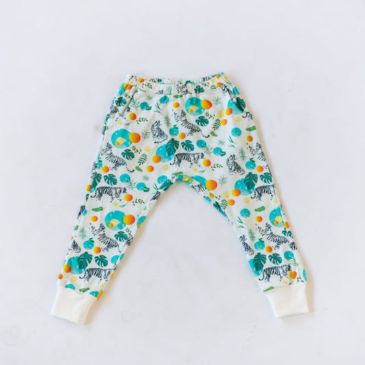 Unisex Sweatpants Bottoms Honey Cake Tiger 2-3 Years Magical Jungle