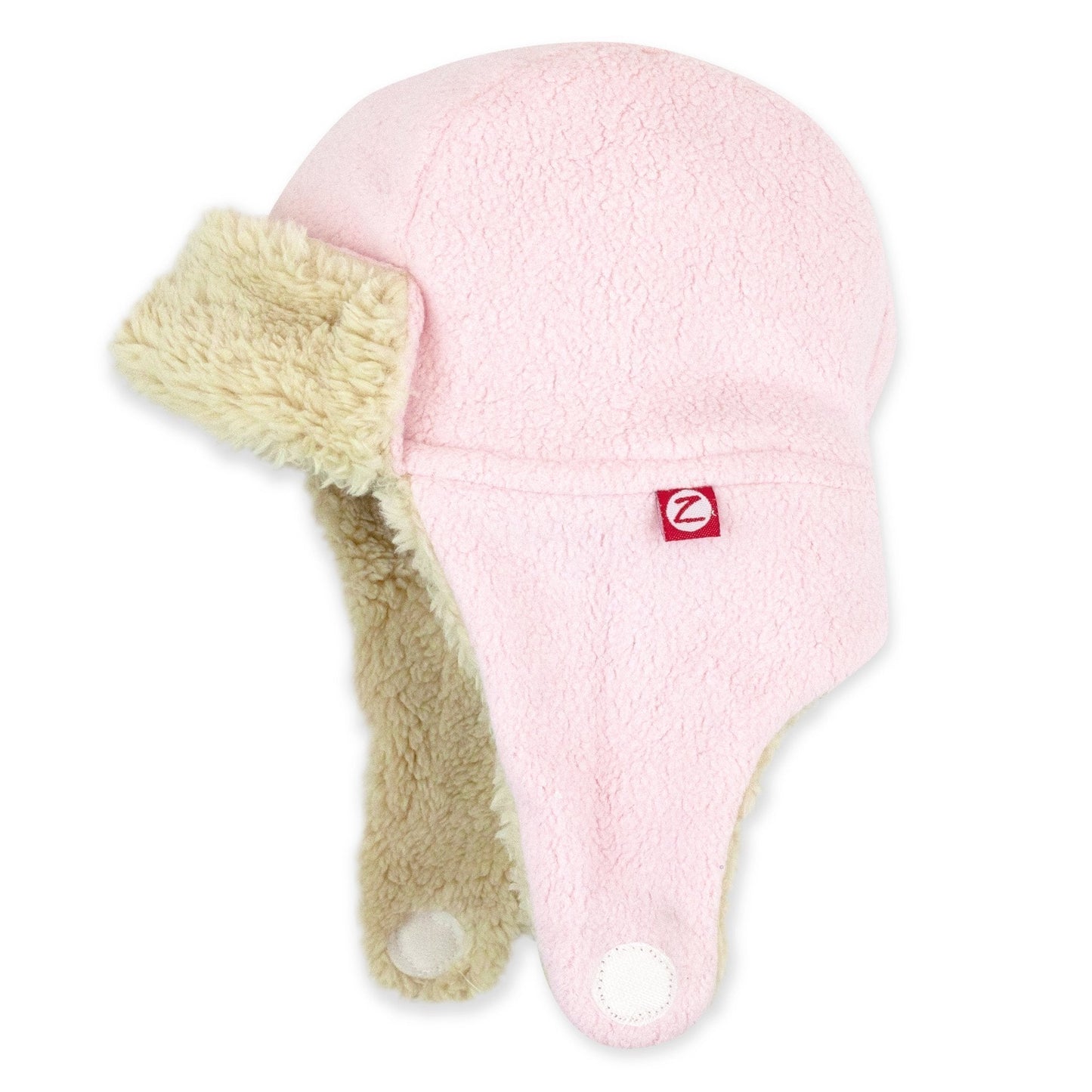 Zutano Furry Fleece Trapper Baby Hat - Tadpole